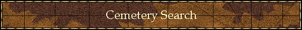 Cemetery Search