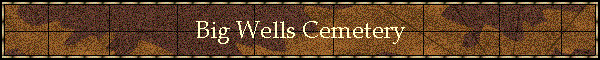 Big Wells Cemetery