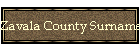 Zavala County Surname